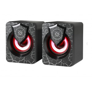 Акустическая 2.0 система Defender Onyx 6Вт, подсветка, питание от USB
