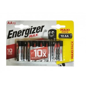 Батарейка AA Energizer LR06-12BL Max (12 бл)
