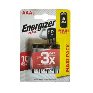 Батарейка AAA Energizer LR03-8BL Max