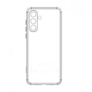 Накладка силиконовая противоударная тонкая с защитой камеры для Samsung Galaxy A57 (5G), прозрачный