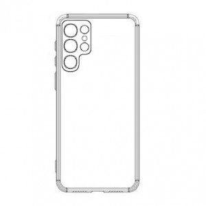Накладка силиконовая противоударная тонкая с защитой камеры для Samsung Galaxy S26 Ultra, прозрачный