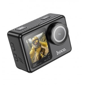 Экшн-камера спортивная HOCO, DV101, 4K, цвет: чёрный