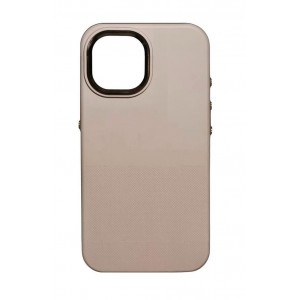 Накладка magnetic wireless с бархатом внутри для iPhone 14 (6.1) "антиотпечатки", титановый