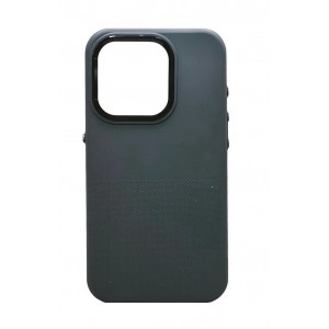 Накладка magnetic wireless с бархатом внутри для iPhone 15 Pro Max "антиотпечатки", черный