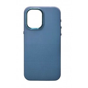 Накладка magnetic wireless с бархатом внутри для iPhone 16 "антиотпечатки", синий