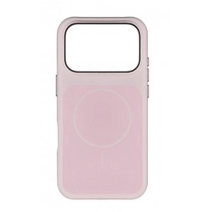 Накладка силиконовая с поддержкой magnetic wireless для iPhone 17 PRO, розовый