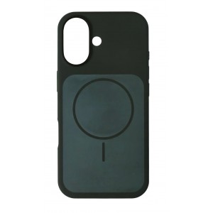 Накладка силиконовая с поддержкой magnetic wireless для iPhone 17, графитный