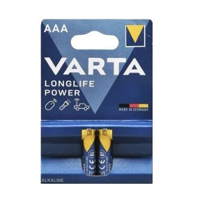 Батарейка AAA VARTA LR03-2BL LONGLIFE POWER