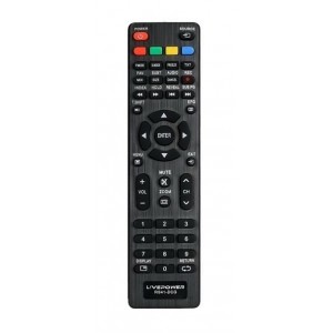Пульт Д/у LivePower универсальный для телевизоров RS41-DCG, Akari, Akai, AMCV, Dexp, Digma, Econ, Fusion, Hi, Hynday, Leben, Leff, Loview, Lumus, Novex, Orion,