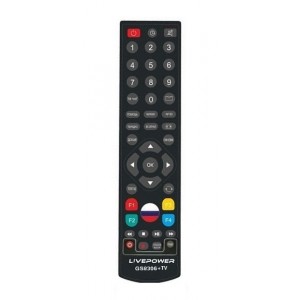 Пульт Д/у универсальный для ресиверов GS8306+TV, Sat, General Satelite, Tricolor (Триколор)