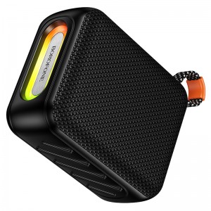 Колонка портативная Borofone, BR106, Bluetooth, цвет: черный