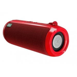 Колонка портативная More Choice BS22, блютус (Bluetooth) 5.3 10Вт 1800мАч, цвет: красный