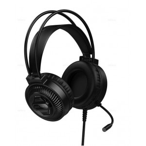 Наушники полноразмерные HOCO W118, Extreme, Jack 3.5мм, USB, 2.0 м, цвет: чёрный