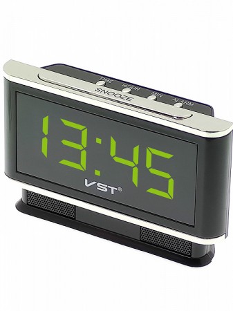 VST 721-2 Зеленые часы настольные (без блока)