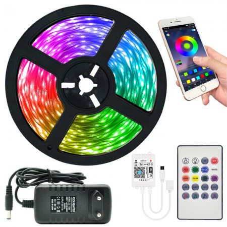 Огонек OG-LDL50 LED набор лента RGB 10м (5050,IP20,блок,пульт,Wi-Fi)