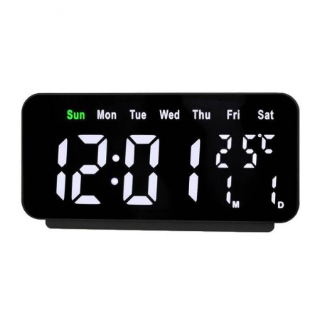 VST 912Y-6 Белые часы настольные (без блока)